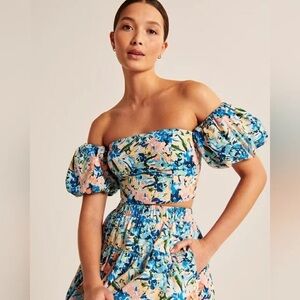 Abercrombie & Fitch Floral Matching Set